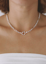 Mixed Links Belcher Chain Silver (5.5mm) - Ready to Ship