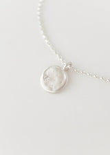 Starry night necklace cosmos silver