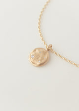 Starry night necklace cosmos gold