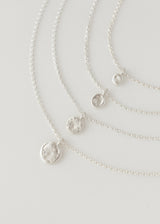 Starry night necklace mini silver - ready to ship