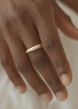 Fine celestial dome ring gold