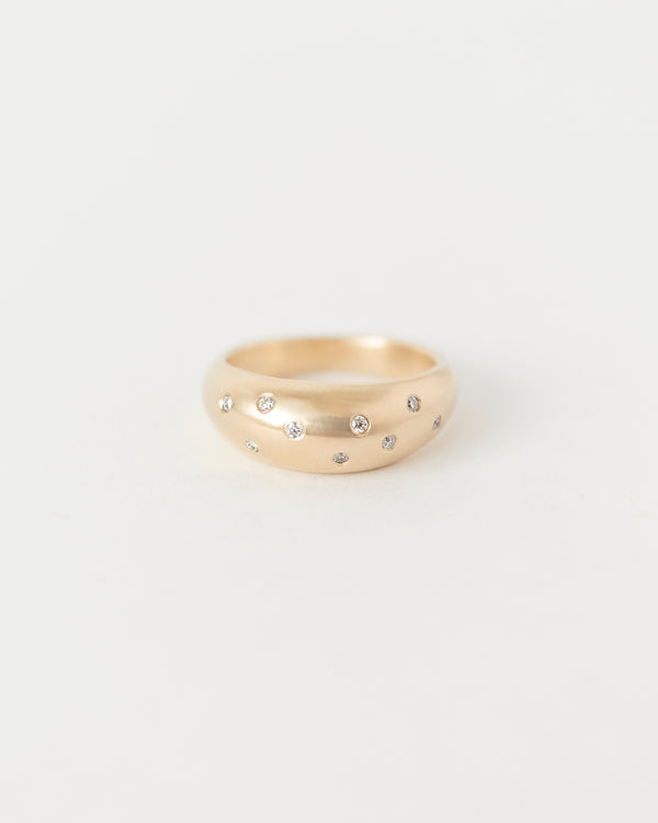 Lune Dome Constellation Yellow Gold