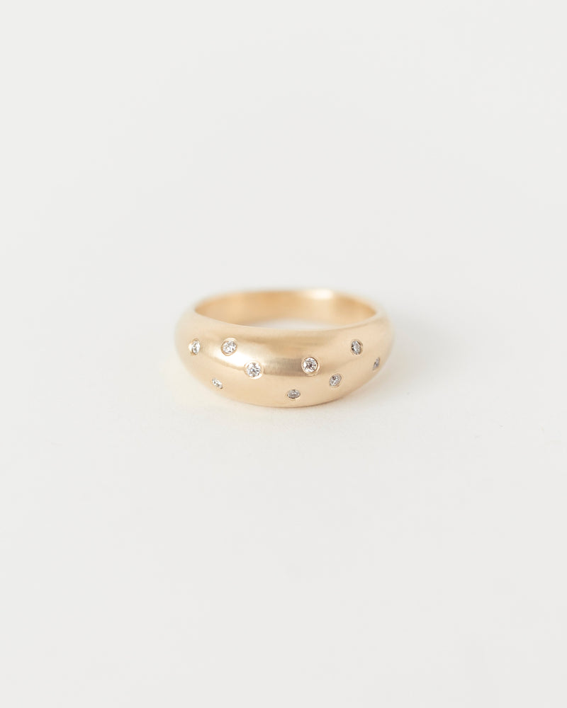 Lune Dome Constellation Yellow Gold