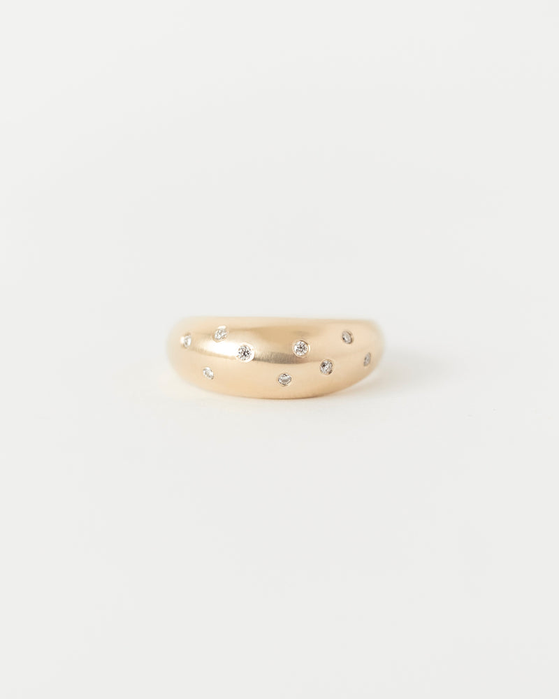Lune Dome Constellation Yellow Gold