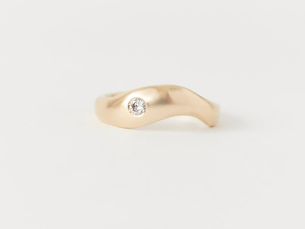 Aurore Wave Une Yellow Gold