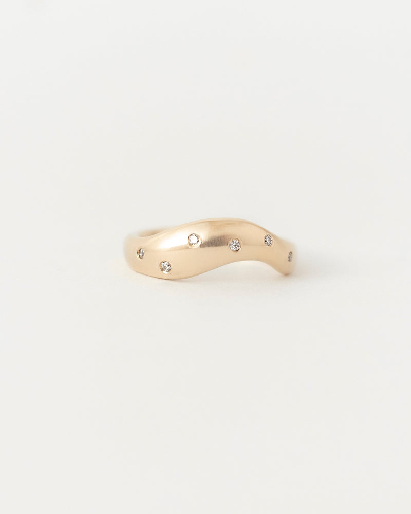Aurore Wave Constellation Yellow Gold