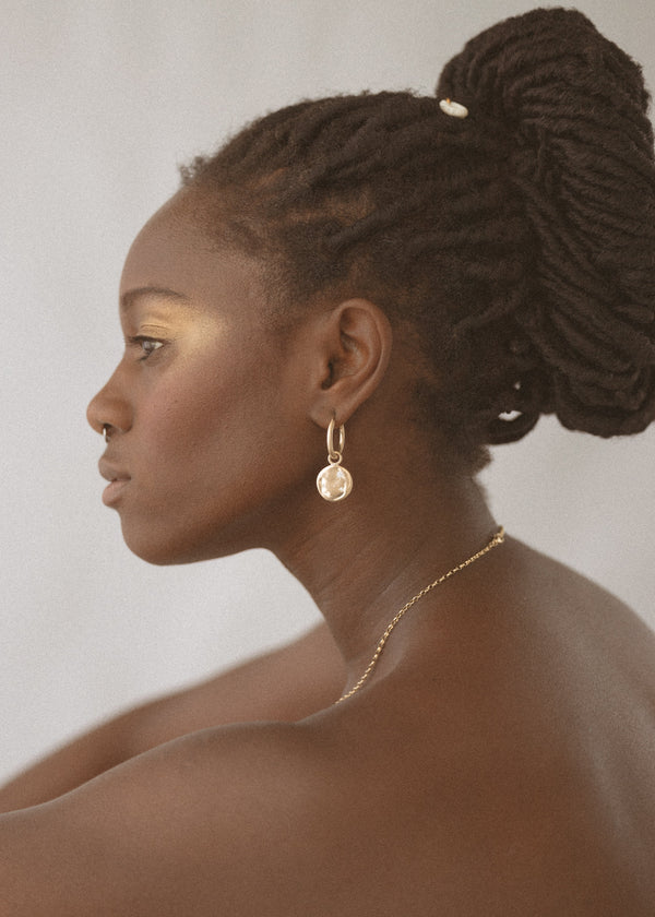 Starry night hoops Cosmos gold