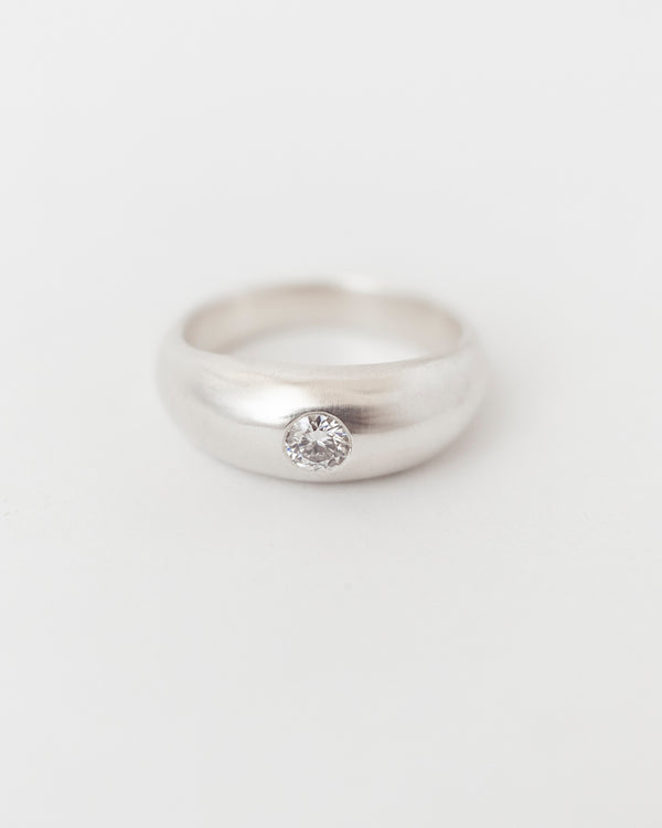 Lune Dome Une White Gold