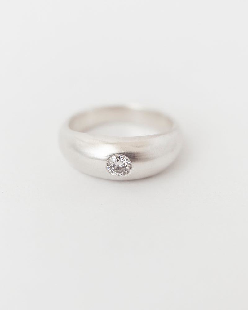 Lune Dome Une White Gold