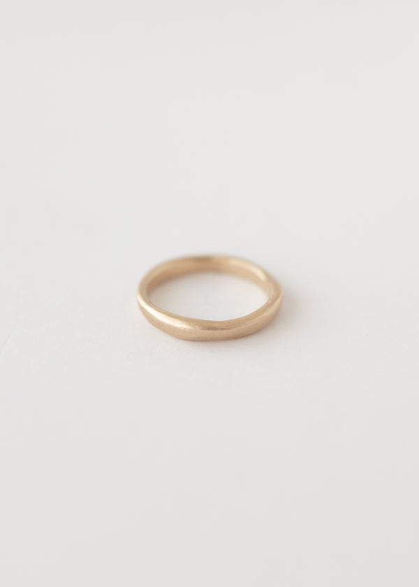 Fine molten ring gold - ready to ship
