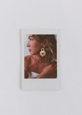 Loveheart hoops gold