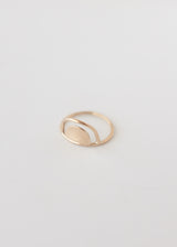 Double arch ring gold - ready to ship