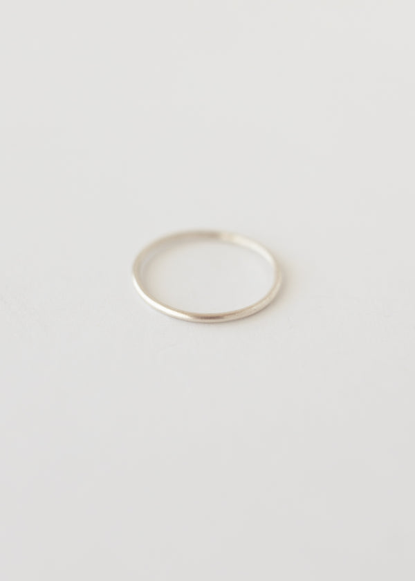 Fine stacking ring silver - wholesale