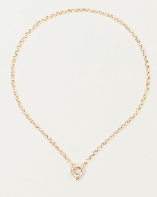 Bold Belcher Chain Gold (3.4mm)