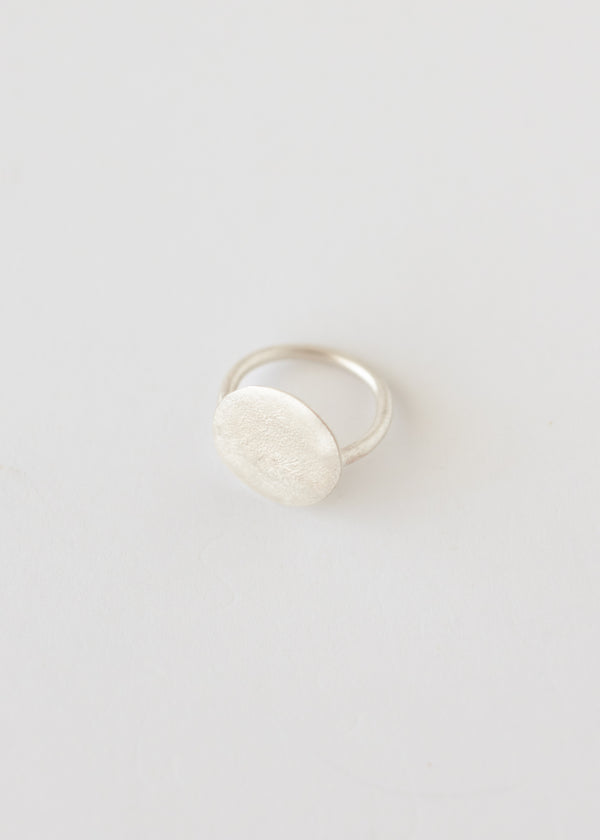 Mini moon ring silver - ready to ship