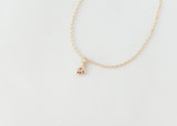 Coeur - Love Charm Necklace Gemstones Gold - Ready to Ship