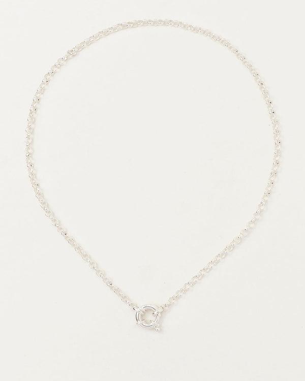 Bold Belcher Chain Silver (3.4mm)