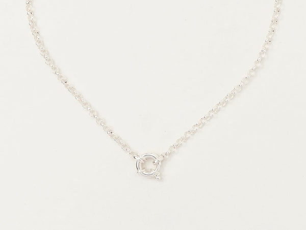 Bold Belcher Chain Silver (3.4mm)