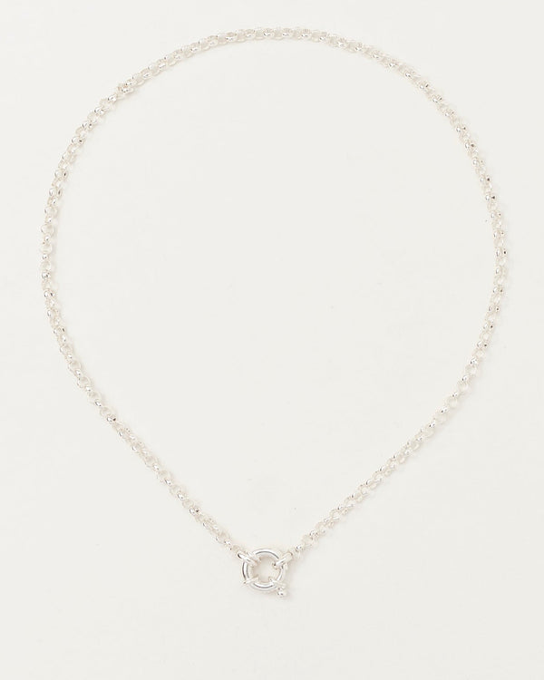 Bold Belcher Chain Silver (3.4mm) - Ready to Ship