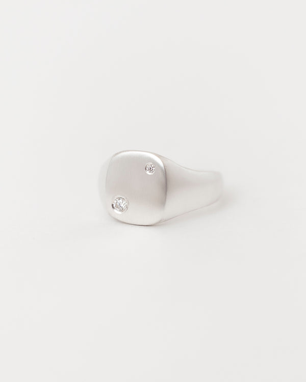 Nova Signet Mini Deux Silver