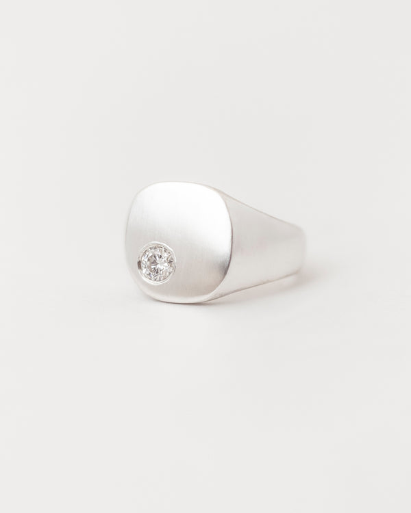 Nova Signet Une White Gold