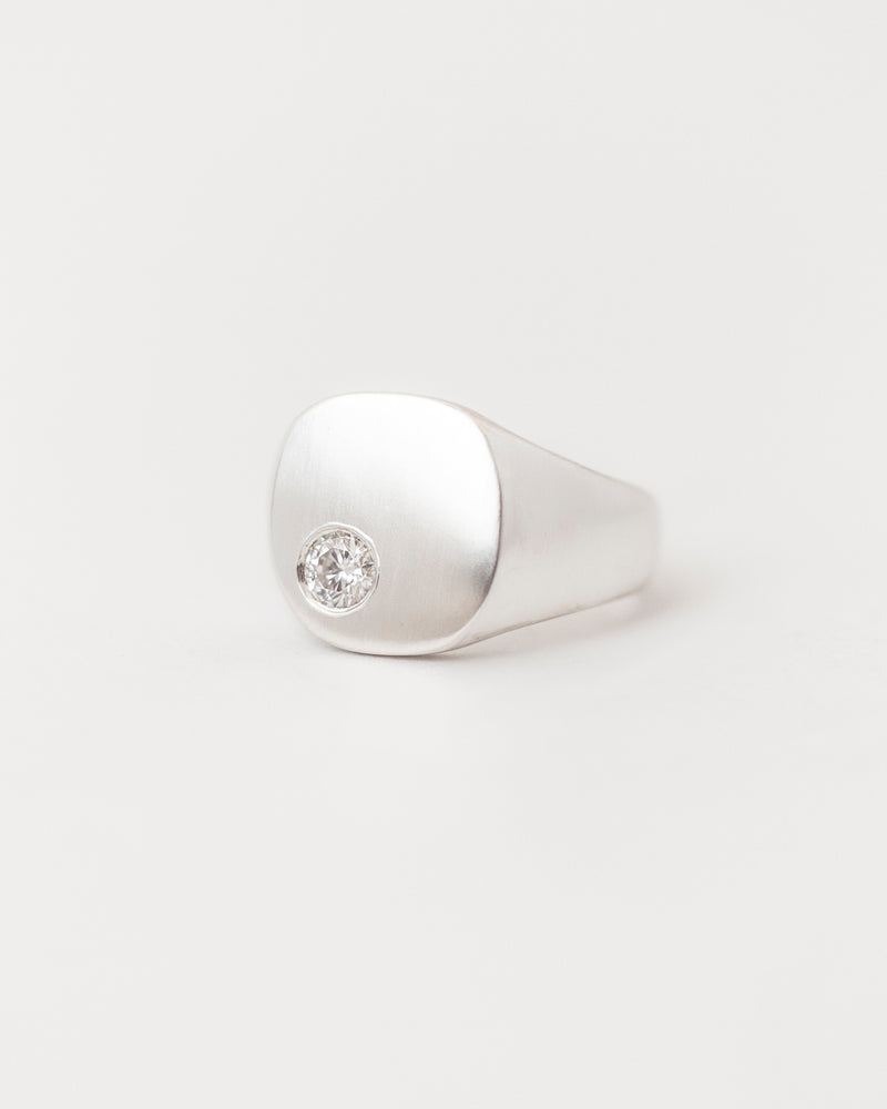 Nova Signet Une White Gold