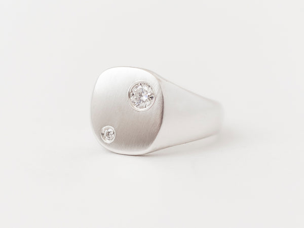 Nova Signet Deux Silver