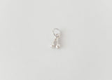 Cerise - Cherry Charm Pendant Plain Silver - Ready to Ship