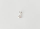 Cerise - Cherry Charm Pendant Gemstones Silver