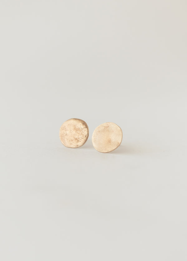 Mini moon studs gold - wholesale