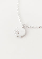 Lune Necklace Une Silver