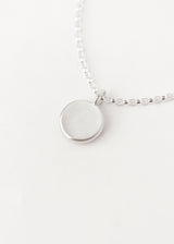 Lune Necklace White Gold