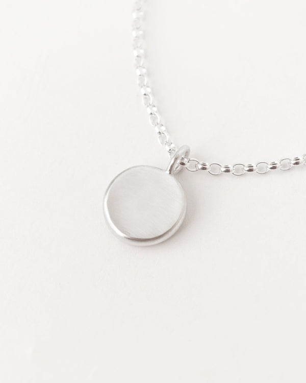 Lune Necklace White Gold