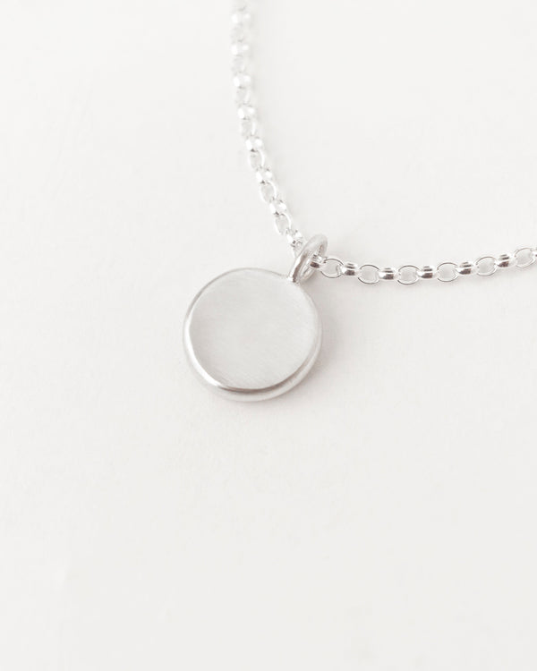 Lune Necklace Silver