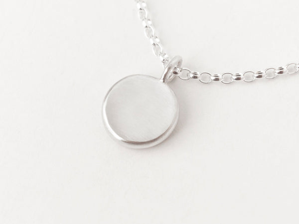 Lune Necklace Silver