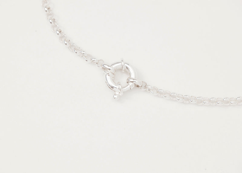 Bold Belcher Chain Silver (3.4mm) - Ready to Ship