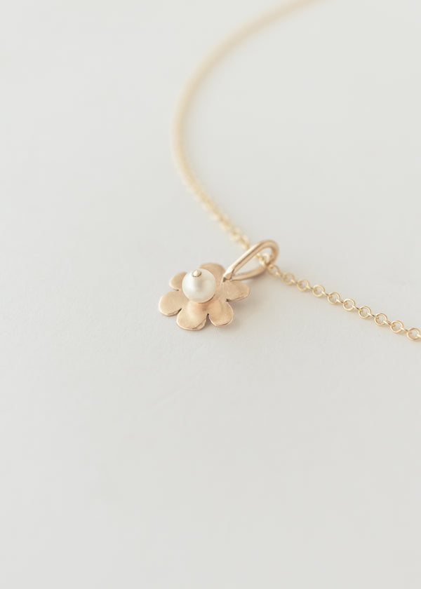 Marguerite pendant gold - ready to ship