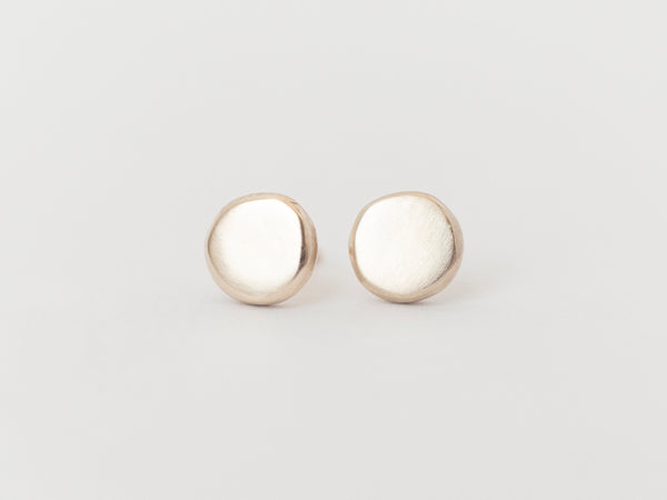 Lune Studs Yellow Gold
