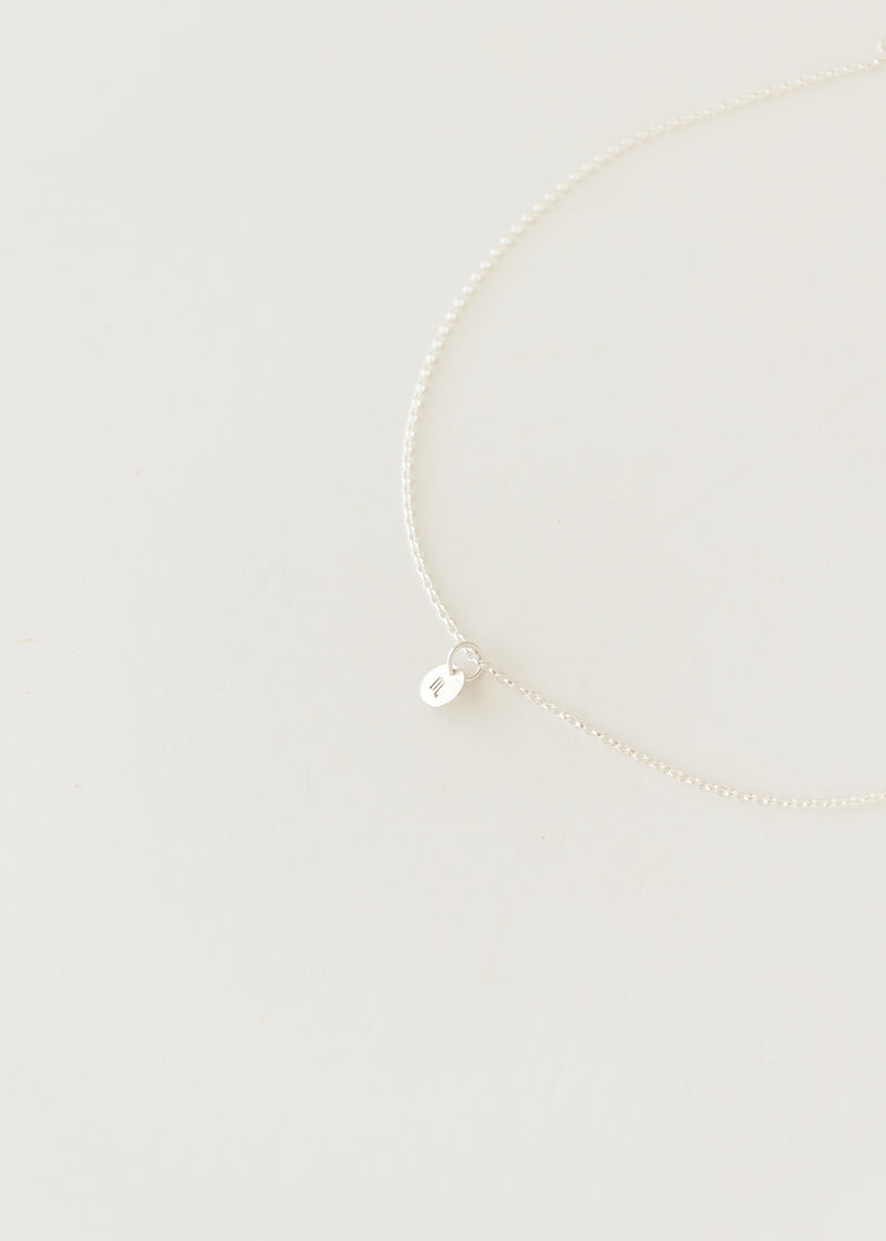 Star sign necklace silver - stackable