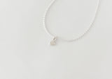 Coeur - Love Charm Necklace Plain Silver - Ready to Ship