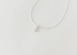 Coeur - Love Charm Necklace Plain Silver