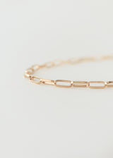 Paperclip bracelet gold - ready to ship