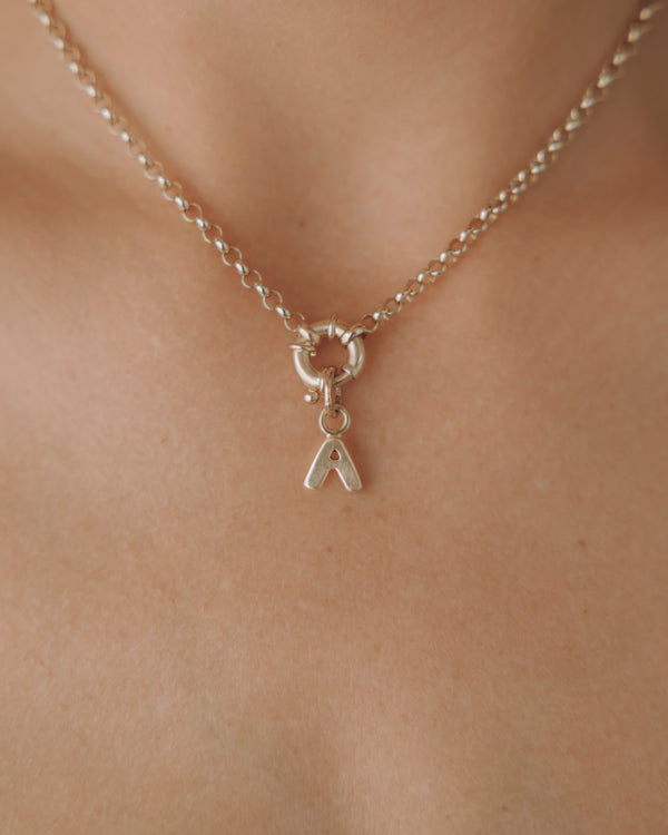Letter Charm Gold