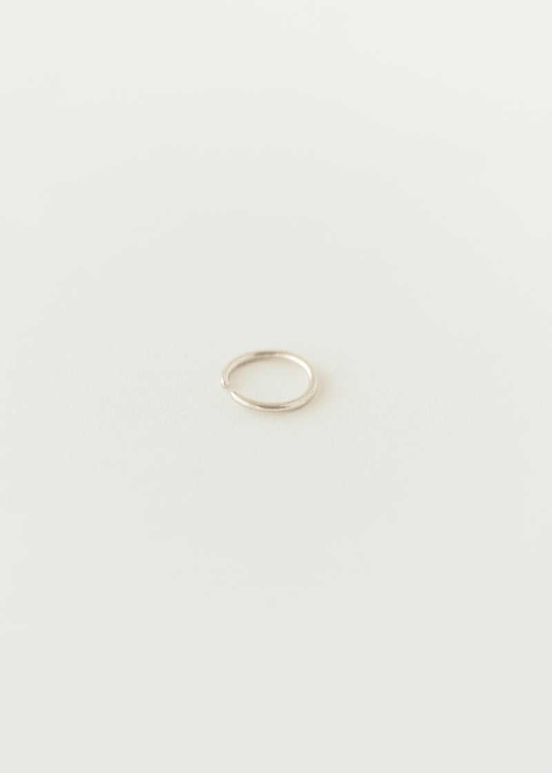 Extra Thin Small 0.5mm Nose Ring Diameter 6mm,8mm (6mm, Silver) :  Amazon.co.uk: Fashion