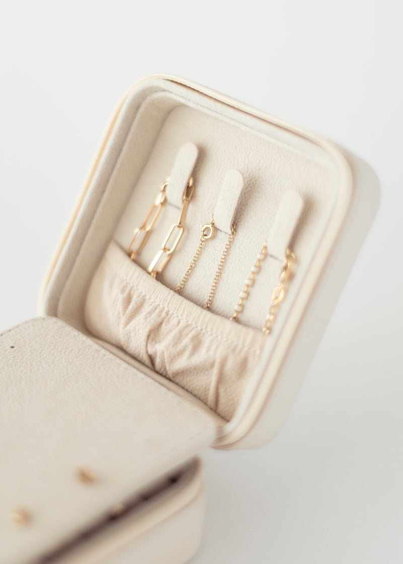 Mini Travel Jewellery Box