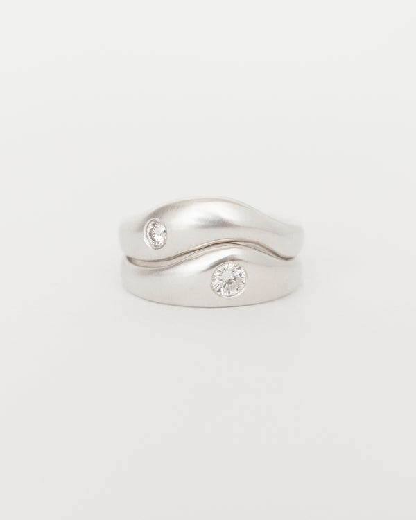 Aurore Une Stack Silver
