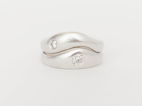 Aurore Une Stack Silver