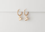 Coeur - Love Charm Hoops Gold