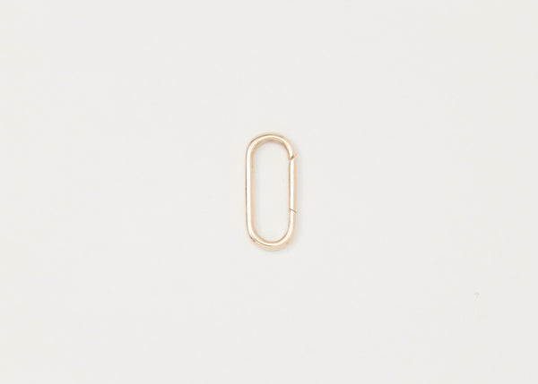 Oval Connector Gold