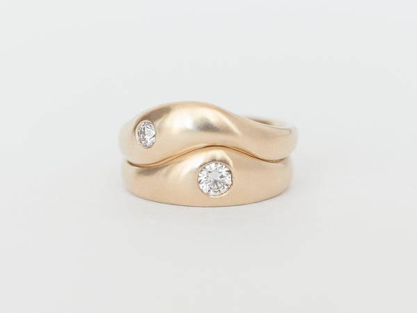 Aurore Une Stack Yellow Gold